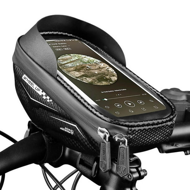 Mountain Bike Touch Screen Front Handlebar Bags Phone Holders Pouch Waterproof